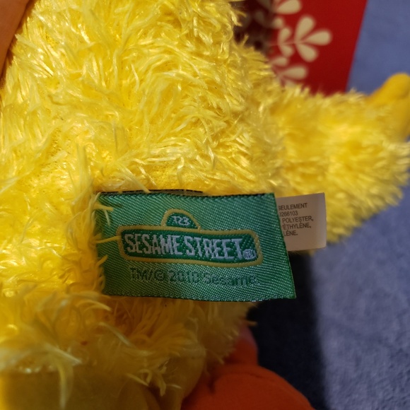 Gund Sesame Street Plush Toy 2010 Big Bird  075350 - Picture 4 of 6